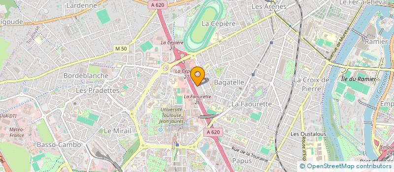 localisation de l'entreprise SAS SMAX EXPRESS à TOULOUSE