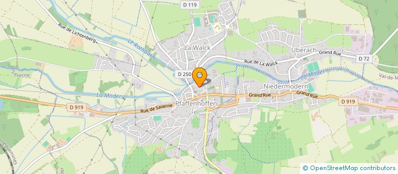 localisation de l'entreprise SAS SMILING BOOTH  OBERHOFFEN-SUR-MODER