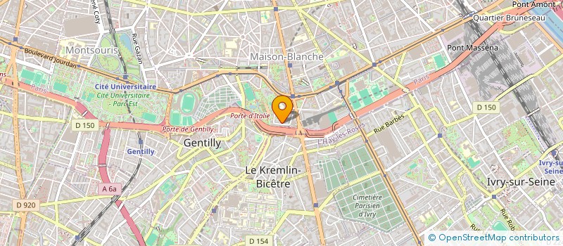 localisation de l'entreprise SAS SMV  PARIS