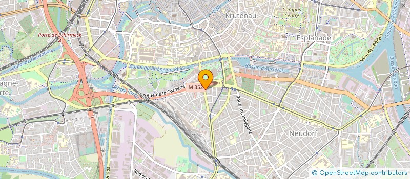 localisation de l'entreprise SAS SMYLE à STRASBOURG