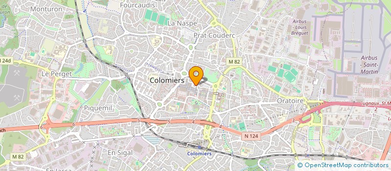localisation de l'entreprise SAS SN CELIANS à COLOMIERS