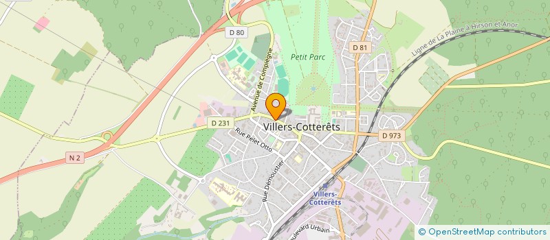 localisation de l'entreprise SAS SOCIETE DE PARTICIPATIONS FINANCIERES DE PROFESSION LIBERALE DE CHIRURGIEN-DENTISTE DE VALENCE à VILLERS-COTTERETS