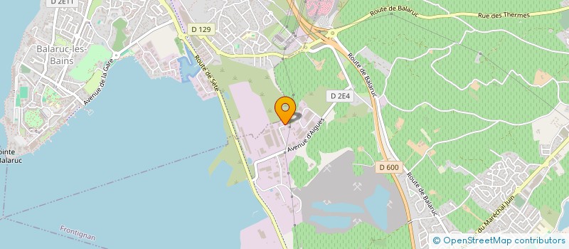 localisation de l'entreprise SAS SOCIETE HYDROELECTRIQUE DE VINZIER à FRONTIGNAN