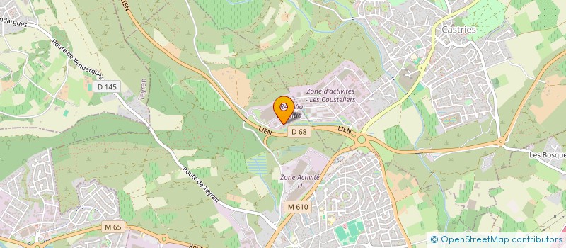 localisation de l'entreprise SAS SOCIETE LANGUEDOCIENNE DE TRAITEMENT DE L'EAU à VENDARGUES