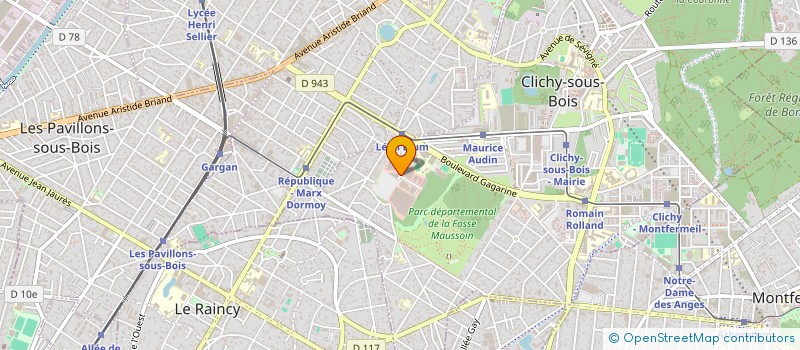 localisation de l'entreprise SAS SOCLIDIS à CLICHY-SOUS-BOIS