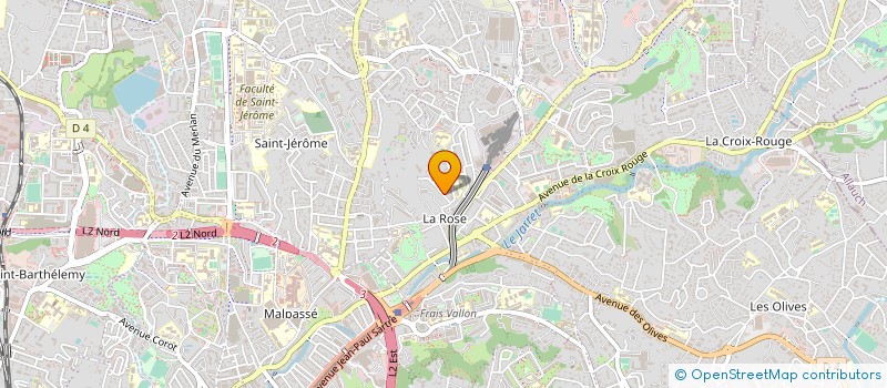 localisation de l'entreprise SAS SODAPI PLUS à MARSEILLE