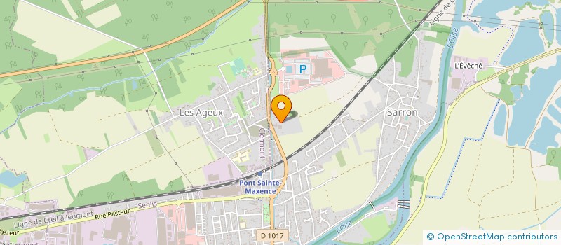 localisation de l'entreprise SAS SODIMAX à PONT-SAINTE-MAXENCE