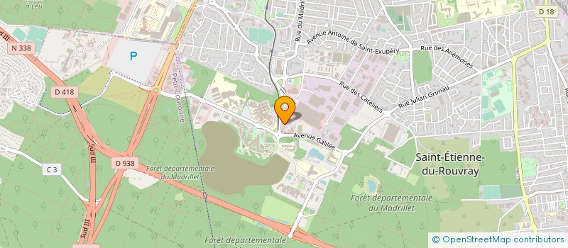 localisation de l'entreprise SAS SODISRO à SAINT-ETIENNE-DU-ROUVRAY