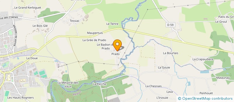 localisation de l'entreprise SAS SOLAR RAMEL  GUER