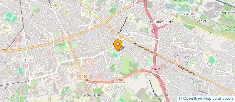 localisation de l'entreprise SAS SOLARRIG à ANGERS