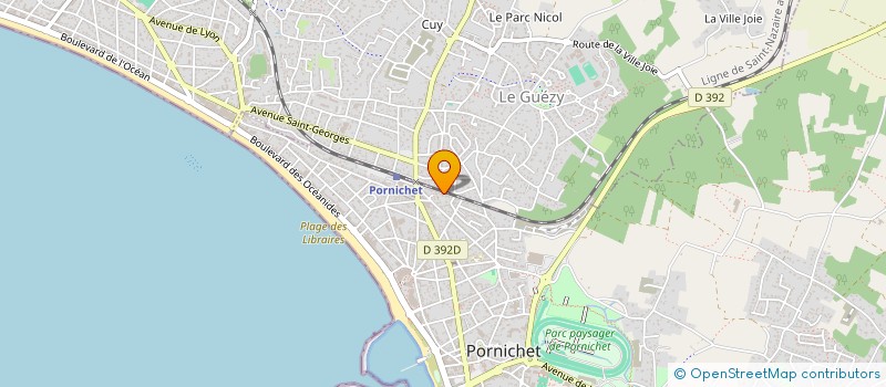 localisation de l'entreprise SAS SOLLER à PORNICHET