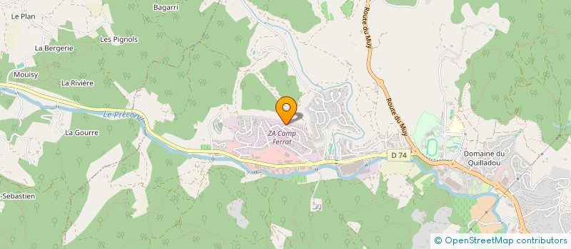 localisation de l'entreprise SAS SOLUTION à SAINTE-MAXIME