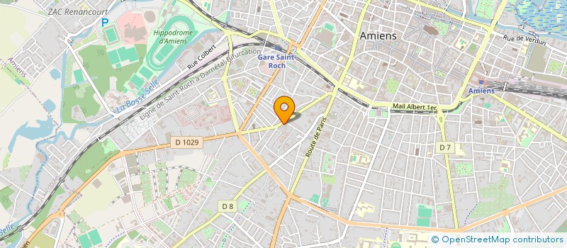 localisation de l'entreprise SAS SONO PLUS  AMIENS