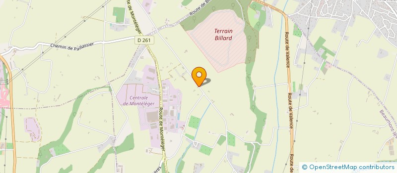 localisation de l'entreprise SAS SPFPL PERRIN  BEAUMONT-LES-VALENCE