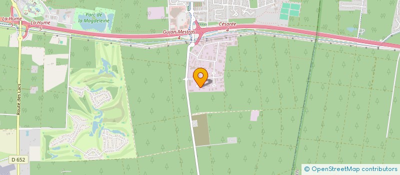 localisation de l'entreprise SAS SPOOON  GUJAN-MESTRAS