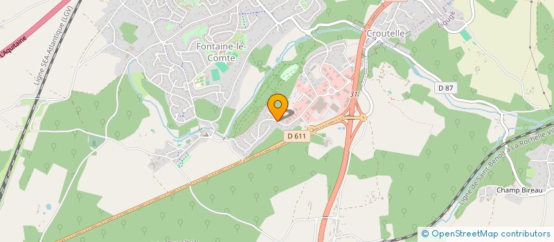 localisation de l'entreprise SAS SRD INSOA  GOND-PONTOUVRE