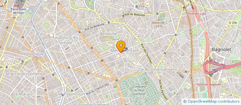 localisation de l'entreprise SAS ST REMY  PARIS