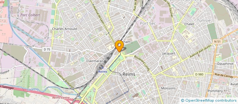 localisation de l'entreprise SAS STA RENOVATION  REIMS