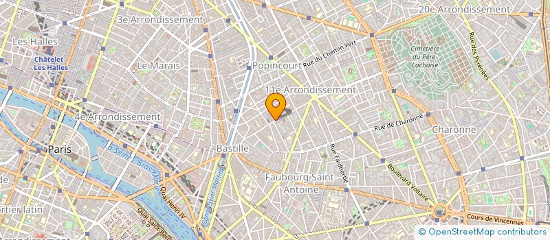 localisation de l'entreprise SAS START TO GROW  PARIS