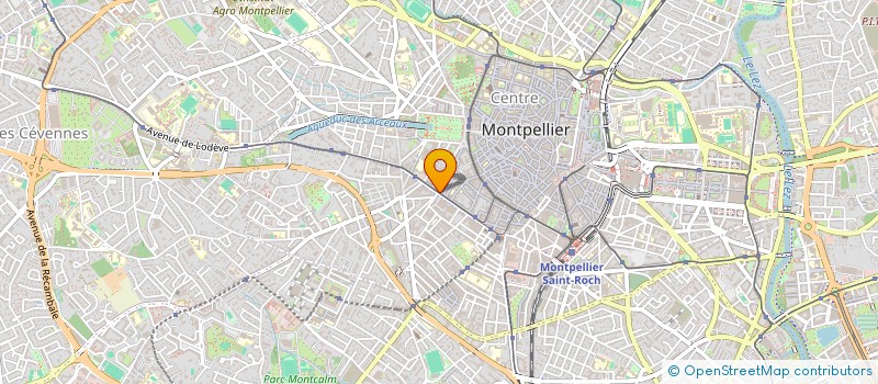 localisation de l'entreprise SAS STEAK HOUSE à MONTPELLIER