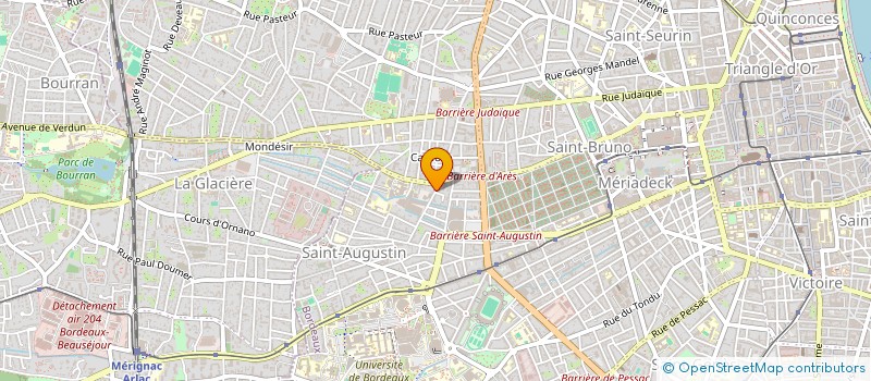 localisation de l'entreprise SAS STEEN LIBOURNE 1ER RAC à BORDEAUX