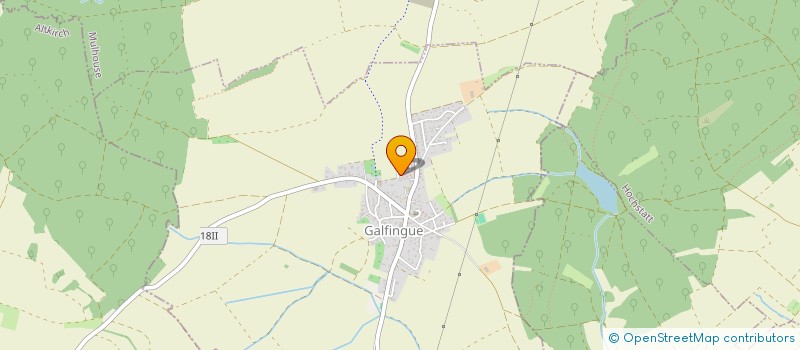 localisation de l'entreprise SAS STELLA  GALFINGUE