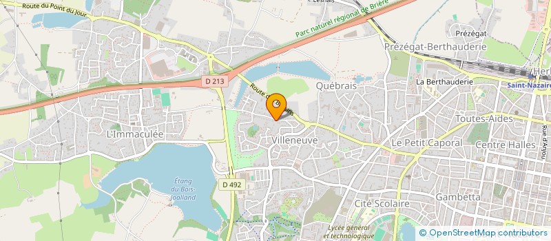 localisation de l'entreprise SAS STENT  SAINT-NAZAIRE