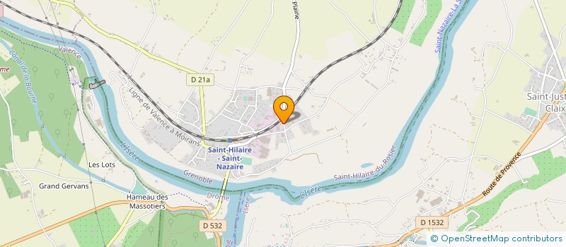 localisation de l'entreprise SAS STEPHANE ROLLAND à SAINT-HILAIRE-DU-ROSIER