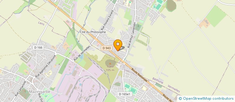 localisation de l'entreprise SAS STICKYGO  VERMELLES