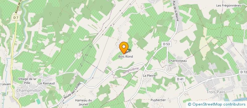 localisation de l'entreprise SAS STLB  SAINT-SATURNIN