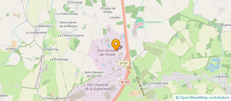 localisation de l'entreprise SAS STM  HERIC