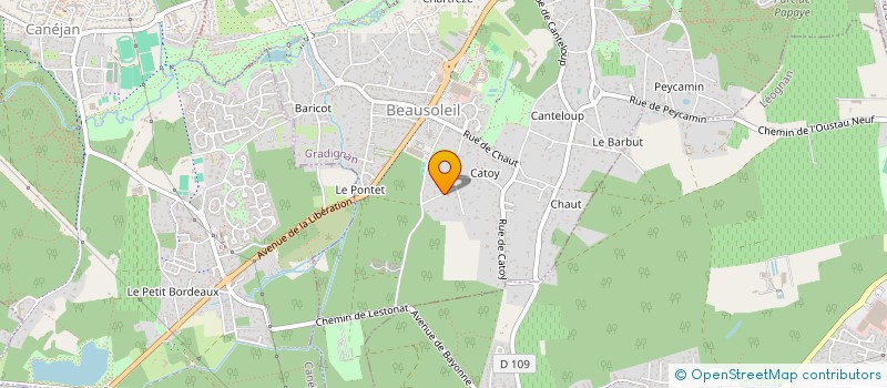 localisation de l'entreprise SAS STRATEGIE ENR à GRADIGNAN