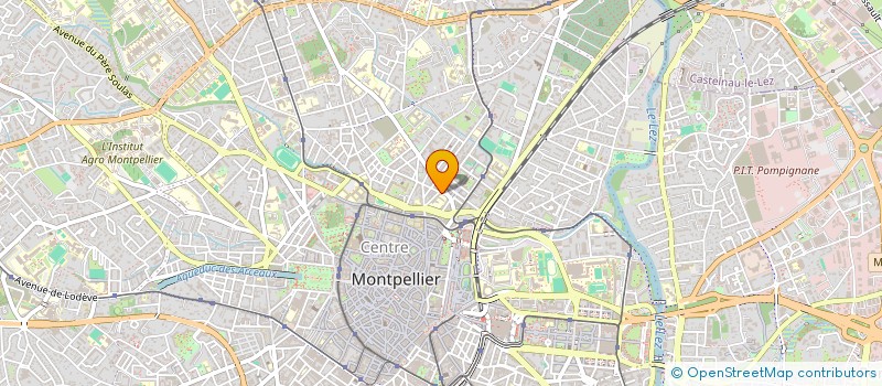 localisation de l'entreprise SAS SUD ACOUSTIQUE à MONTPELLIER