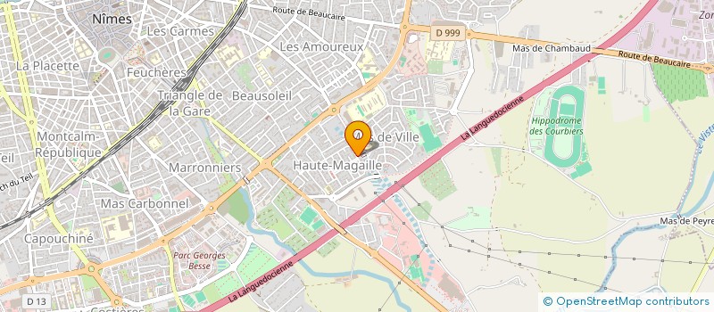 localisation de l'entreprise SAS SUP-INFORMATIQUE  NIMES