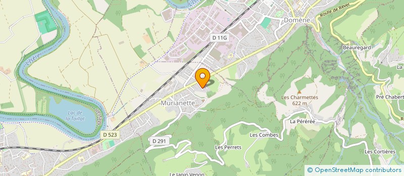 localisation de l'entreprise SAS SYLVA IMMOBILIER  MURIANETTE