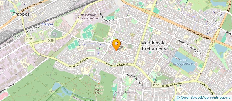 localisation de l'entreprise SAS T LITE à MONTIGNY-LE-BRETONNEUX