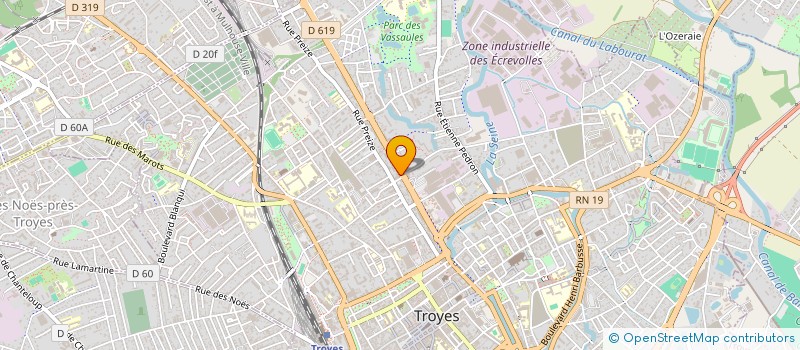 localisation de l'entreprise SAS T3 à PARIS
