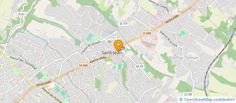 localisation de l'entreprise SAS TAHOU ET TAHOU à SAINT-JEAN