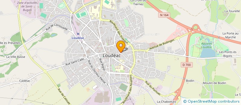 localisation de l'entreprise SAS TAJ MAHAL à LOUDEAC