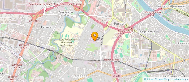 localisation de l'entreprise SAS TANANA EXPEDITION à TOULOUSE