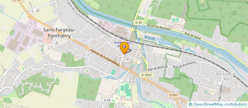 localisation de l'entreprise SAS TANJIA  SAINT-FARGEAU-PONTHIERRY