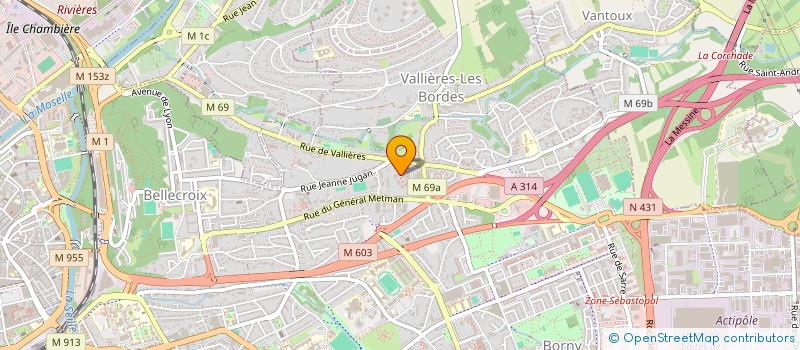 localisation de l'entreprise SAS TARA IMMOBILIER  METZ