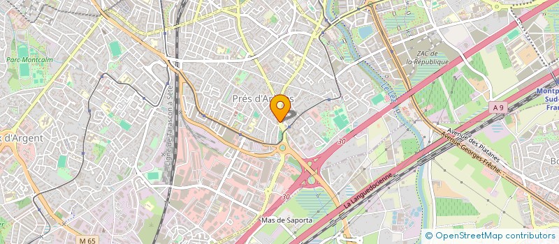 localisation de l'entreprise SAS TATTOO & ME à MONTPELLIER