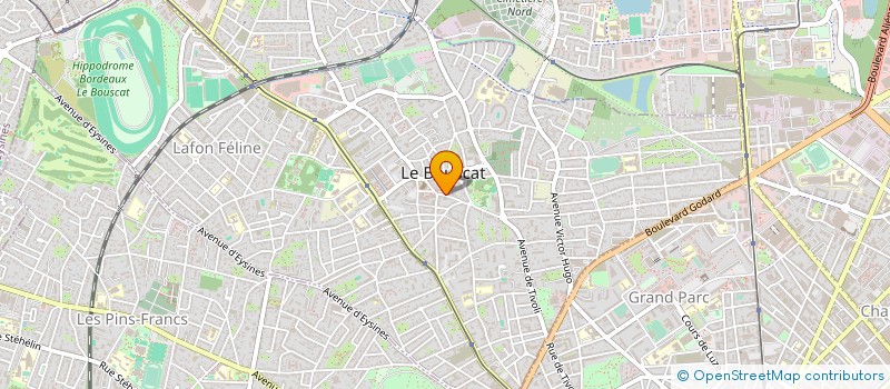 localisation de l'entreprise SAS TAUPY  LE BOUSCAT