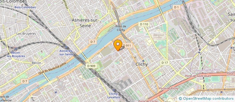 localisation de l'entreprise SAS TAXI CONSULTING à CLICHY