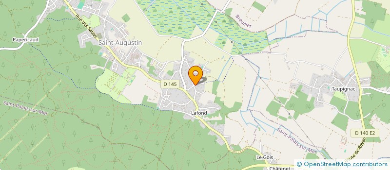 localisation de l'entreprise SAS TAXI DAYRAUT SANDRINE  SAINT-AUGUSTIN