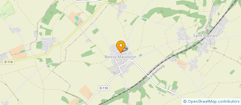 localisation de l'entreprise SAS TAXIS BUCHELOIS  BOISSY-MAUVOISIN