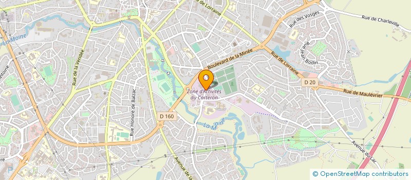 localisation de l'entreprise SAS TD PRESTA à CHOLET