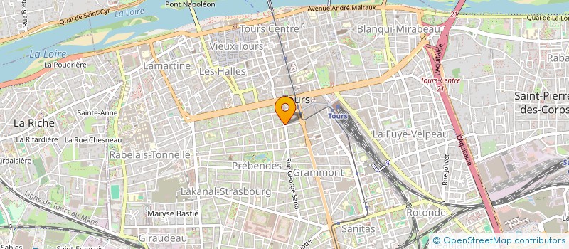 localisation de l'entreprise SAS TEAM LEADER à TOURS