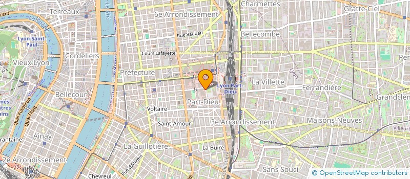 localisation de l'entreprise SAS TENNIS DEVELOPPEMENT à LYON